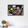 Michael Jordan Champion NBA Colored Ink Wall Art Poster | Landscape