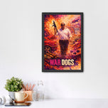 War Dogs Cinematic Abstract Wall Art Poster | Portrait