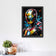 Iron Man Paint Splatter Wall Art Poster | Portrait