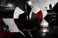 Hitman Agent 47 Wall Art Poster | Landscape