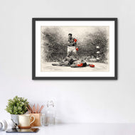 Legend of the Ring - Muhammad Ali's Moment of Greatness Sketch Wall Art