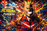 The Symbol of Hope - My Hero Academia All Might Anime Wall Art