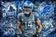 The Lions’ Roar - Amon-Ra St. Brown Detroit Lions Abstract NFL Wall Art