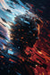 Anakin Skywalker Duality of Light and Dark Wall Art Poster | Portrait