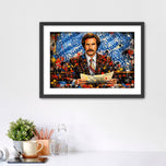 Stay Classy San Diego — Ron Burgundy Anchorman Comedy Wall Art