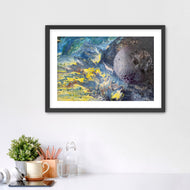 Celestial Currents – Abstract Planetary Space Art