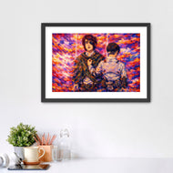 The Last Stand of Humanity - Attack on Titan Inspired Levi & Hange Artwork