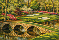 Where Legends Walk - Augusta National Golf Course Iconic Masters Art