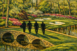 Augusta National Masters Legends Wall Art Poster | Landscape