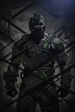 Bane the Dark Enforcer Wall Art Poster | Portrait