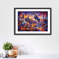 One-Handed Glory – New York Giants Moment Over Manhattan