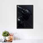 Black Suit Spiderman Symbiote Wall Art Poster | Portrait