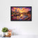 Boston River Light and Painted Sky Wall Art Poster | Landscape