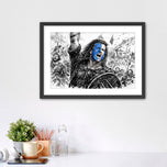 The Cry for Freedom – William Wallace Braveheart Warrior Art