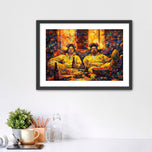 Breaking Bad Chemical Kings – Walter White and Jesse Pinkman Art