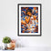 Crown of the Garden - Jalen Brunson New York Knicks NBA Abstract Wall Art