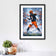 The Cold Blooded Nine - Joe Burrow Cincinnati Bengals Snow Abstract Wall Art