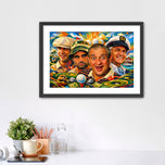 The Legends of Bushwood - Caddyshack Iconic Golfers Wall Art