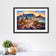 Table Mountain Majesty: Vibrant Cape Town Coastal Skyline Wall Art