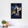 Starfleet Leader Captain Kirk Wall Art Poster | Portrait