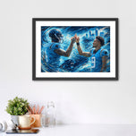 Unbreakable Bond - Tetairoa Mcmillan and Bryce Young Carolina Panthers Wall Art