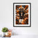 King of the Jungle – Ja'Marr Chase Cincinnati Bengals Abstract Wall Art