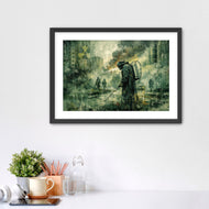 The Silent Zone – Chernobyl Nuclear Aftermath Abstract Wall Art