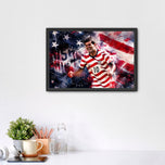 Christian Pulisic USA World Cup Wall Art Poster | Landscape