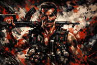 War Machine – The Ultimate Action Commando Movie Wall Art