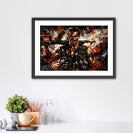 War Machine – The Ultimate Action Commando Movie Wall Art