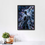Cosmic Spiderman Wall Art Poster | Portrait