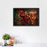 Cristiano Ronaldo Portugal World Cup Wall Art Poster | Landscape