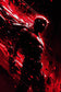 Daredevil Crimson Shadow Wall Art Poster | Portrait