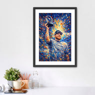 Seattle Above the Storm –  Sam Darnold Super Bowl Glory Wall Art