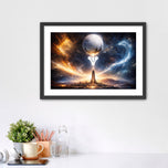Light Over the Last City – Destiny Tower Cinematic Video Game Wall Art