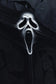 Scream in a Fractured Horror Flow Wall Art Poster | Portrait