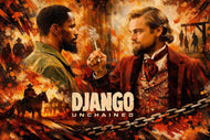 Guns of the Free Man – Django Unchained Cinematic Wall Art