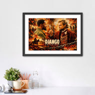 Guns of the Free Man – Django Unchained Cinematic Wall Art