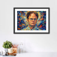 Identity Theft is Not a Joke- Dwight Schrute The Office Landscape Wall Art