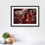 Atlanta Ascension - Drake London Atlanta Falcons NFL Wall Art