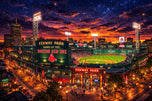 Fenway Park Boston Red Sox Stadium Wall Art Poster | Landscape