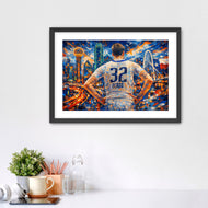 Rise of the Phenom - Cooper Flagg Dallas Mavericks NBA Wall Art
