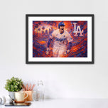 The Roar of Los Angeles - Freddie Freeman LA Dodgers MLB Wall Art