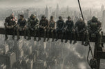 Gaming Legends Lunch atop a Skyscraper in New York City Wall Art Poster | Landscape