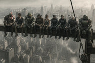 Gaming Legends Lunch atop a Skyscraper in New York City Wall Art Poster | Landscape