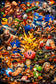 The Gaming Pantheon - Video Game Legends Collage Wall Art