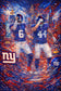 Big Blue Brotherhood - Jaxson Dart x Cam Skattebo NY Giants NFL Wall Art