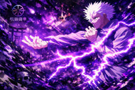 The Infinite Sorcerer - Gojo x Hollow Purple Jujutsu Kaisen Wall Art