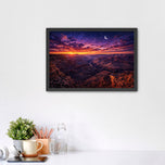 Grand Canyon Sunset Wall Art Poster | Landscape