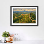 The Serpent of the Mountains - Great Wall of China Painting Wall Art